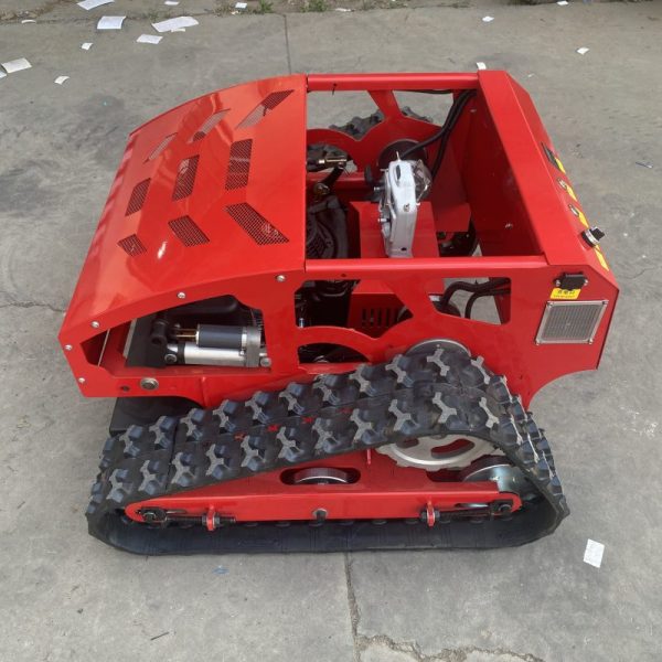 550mm 9HP Remote-Controlled Crawler Lawn Mower – Cutting Width Mowing Made Easy W550L-A - 图片 4