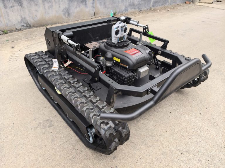 remote operated lawn mower