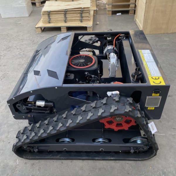 800mm 16HP Cutting Width Remote-Controlled Crawler Lawn Mower – High-Efficiency Mowing for Uneven Terrain - 图片 3