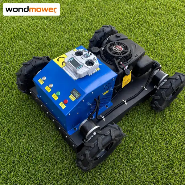 W-550S Remote Control Slope Mower — remote control lawn mower